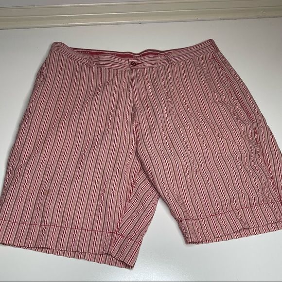 Tommy Bahama Other - Tommy Bahama Coral Pink and Red Striped Relax Shorts in Men's Size 40W